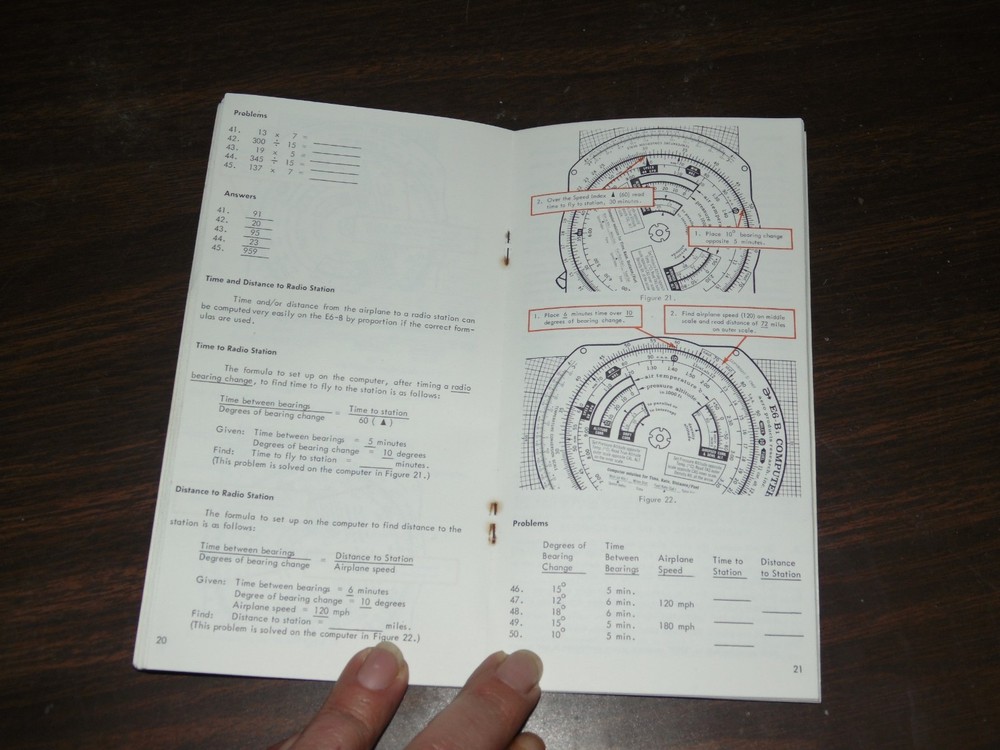 Aero Products E6-B Flight Computer Instruction Manual