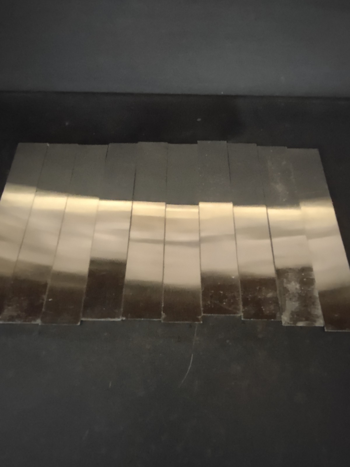 Nickel sheet bullion Anode 6 inches 10 one ounce solid,Hand to find.