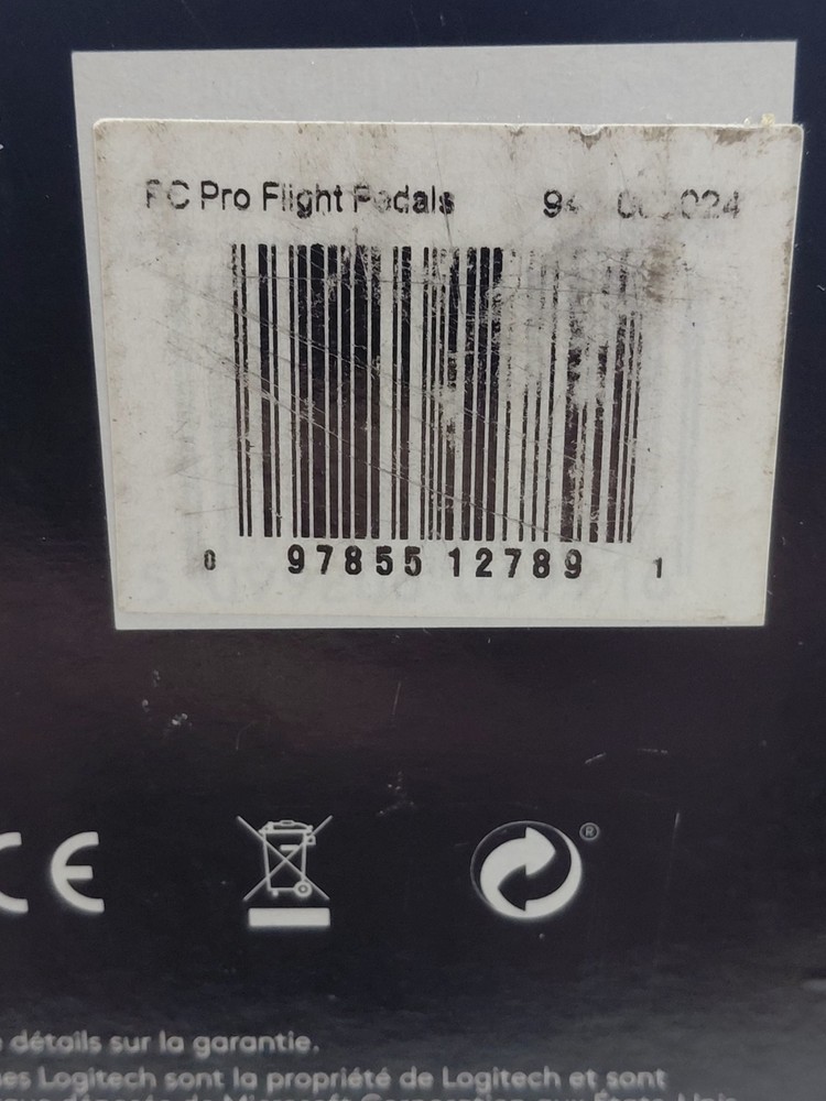 Saitek / Logitech G Pro Flight Rudder Pedals for PC Flight Simulation