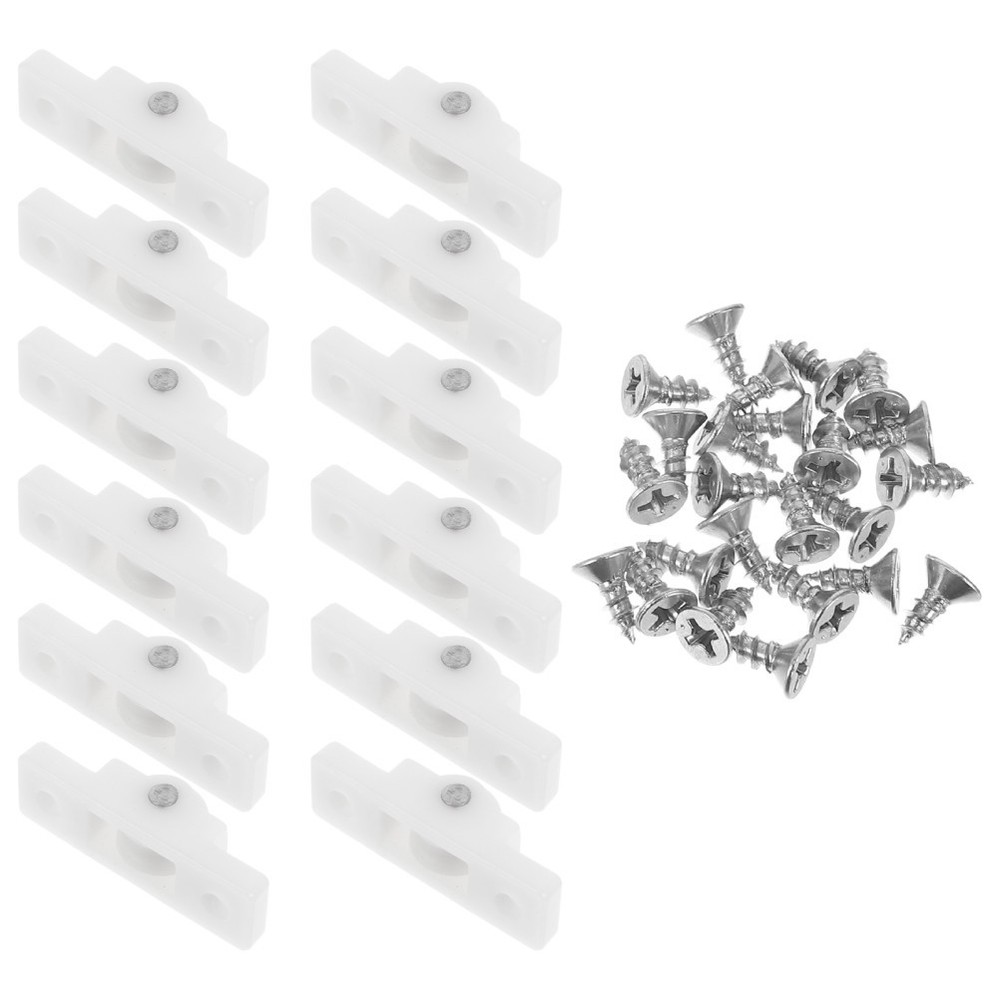 12 Pcs Upright Freezer Rollers Fridge Glides Bottom Mount Casters