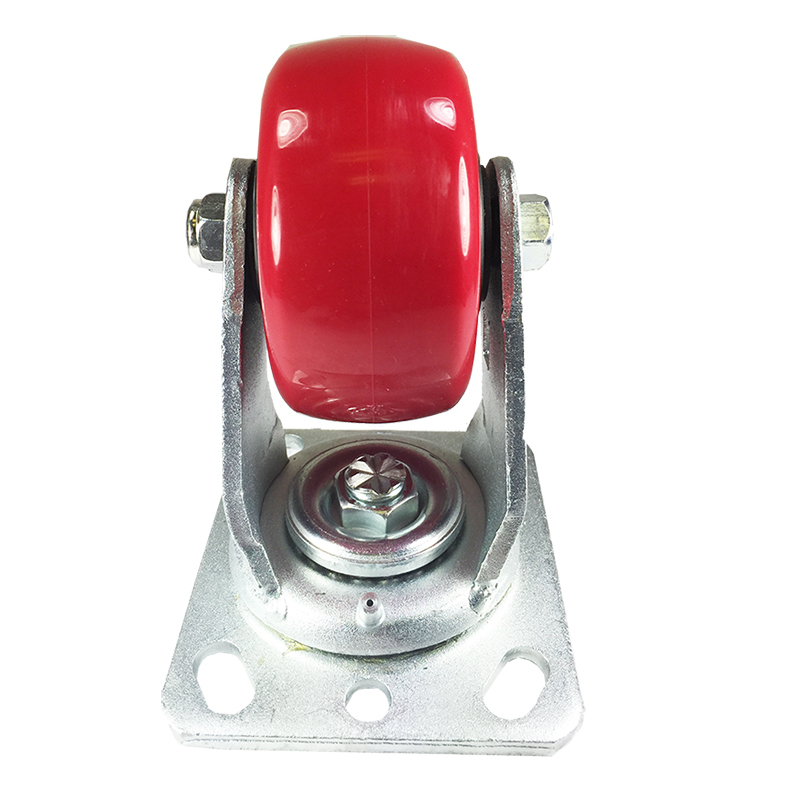 4" x 2" Heavy Duty "Polyurethane Wheel" Caster - Rigid