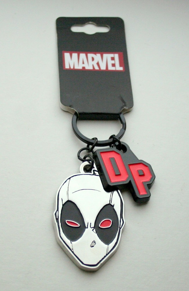 Marvel Comics DP Deadpool Metal Key Chain New NOS MIP