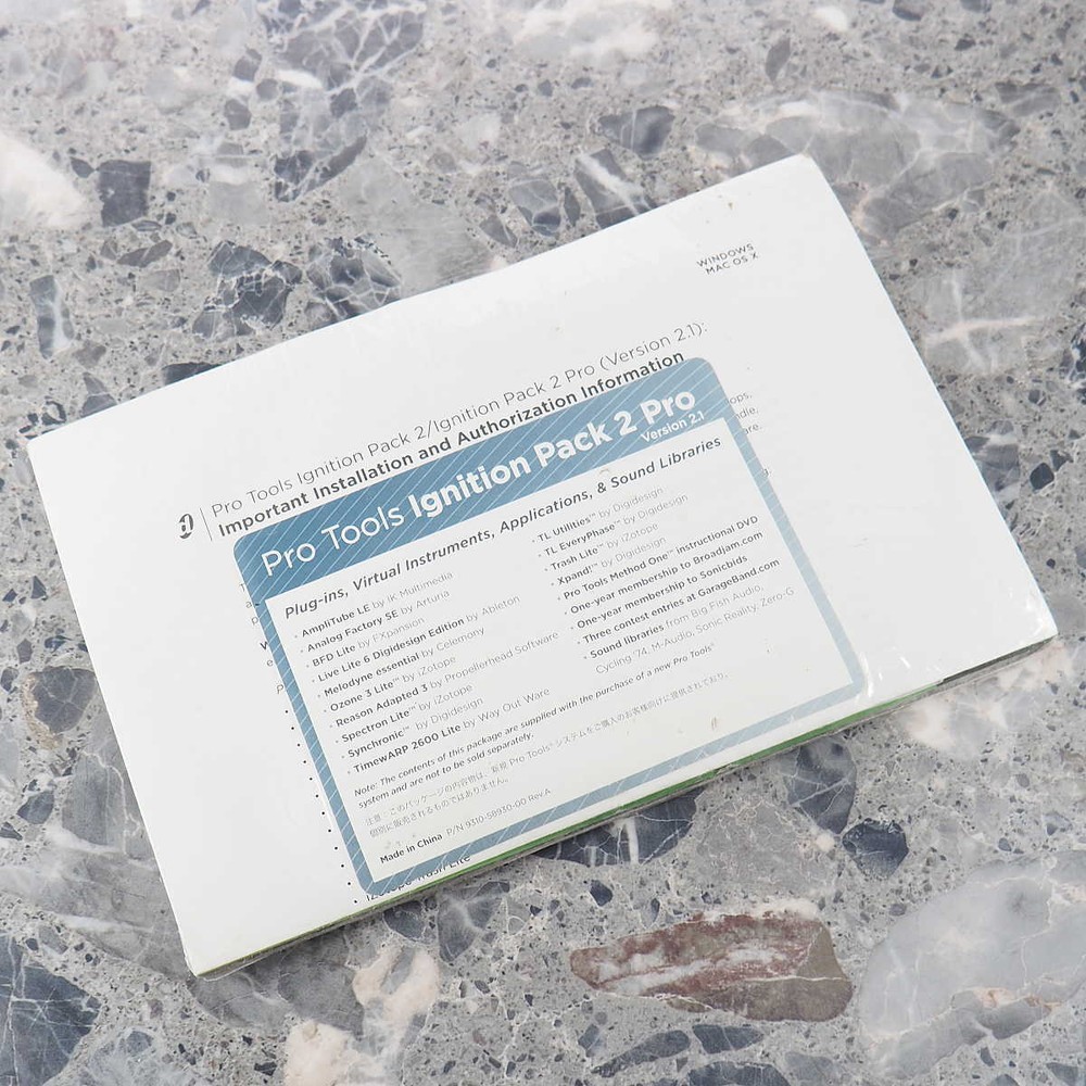 NEW AVID Digidesign Pro Tools Ignition Pack 2 Pro Version 2.1 Software