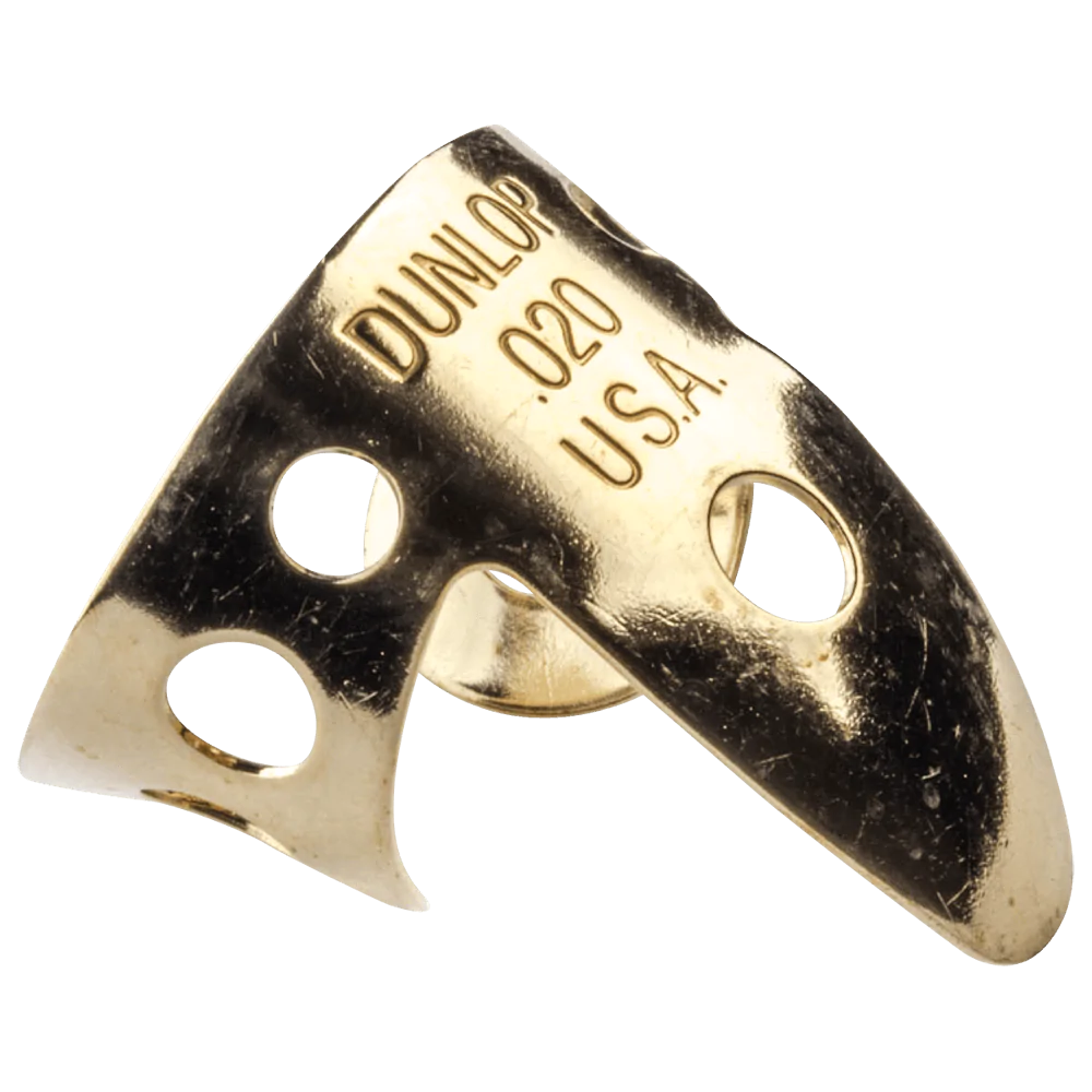 Dunlop Brass Fingerpicks .20mm 3-Pack