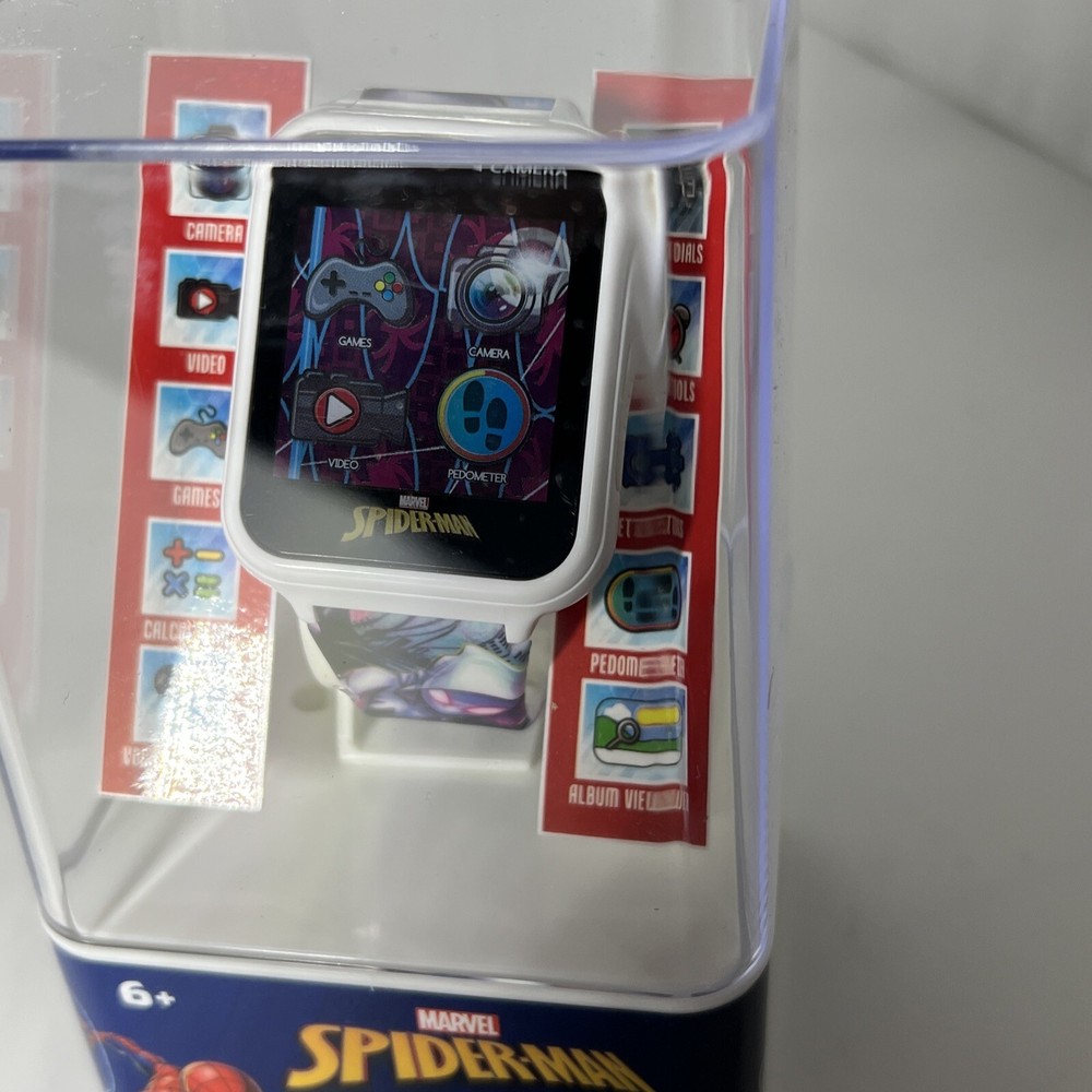 Marvel Comics Spider-Man Gwen Video Interactive Digital Camera Watch USB New
