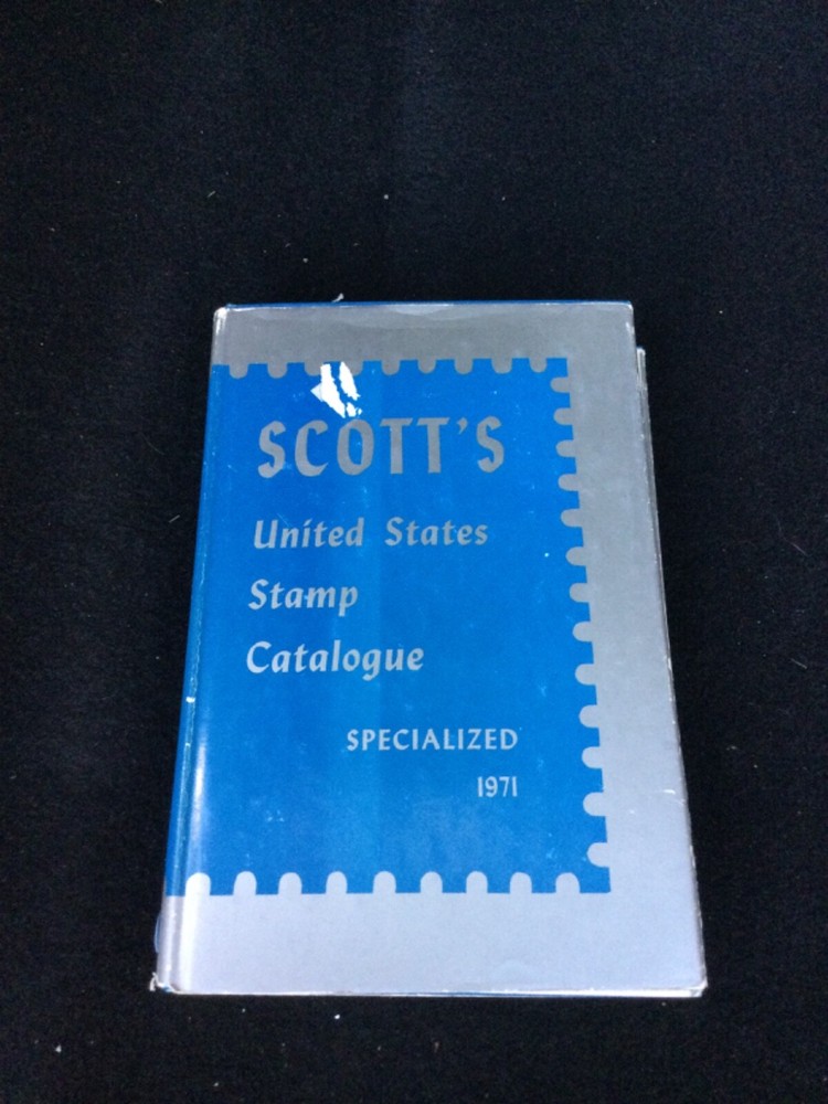 Scott Postage Stamp Catalogue 1971 Specialized US Good