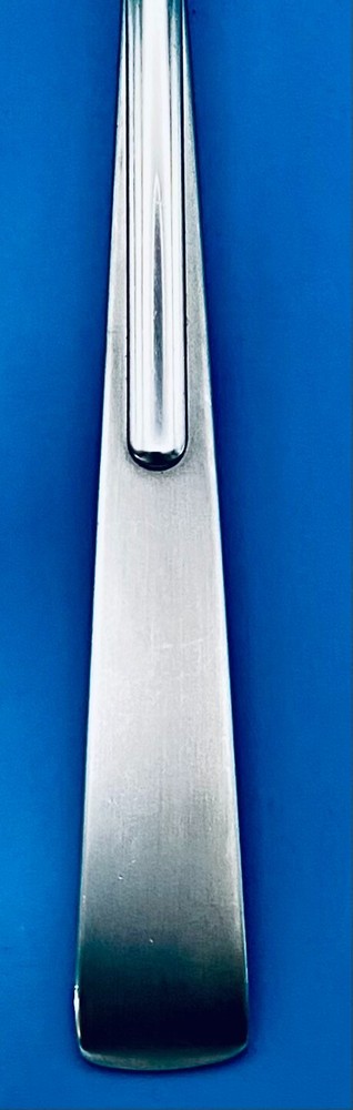 2 TWO Oneida CENTIGRADE Solid Serving Spoons 8 3/8" Stainless Flatware