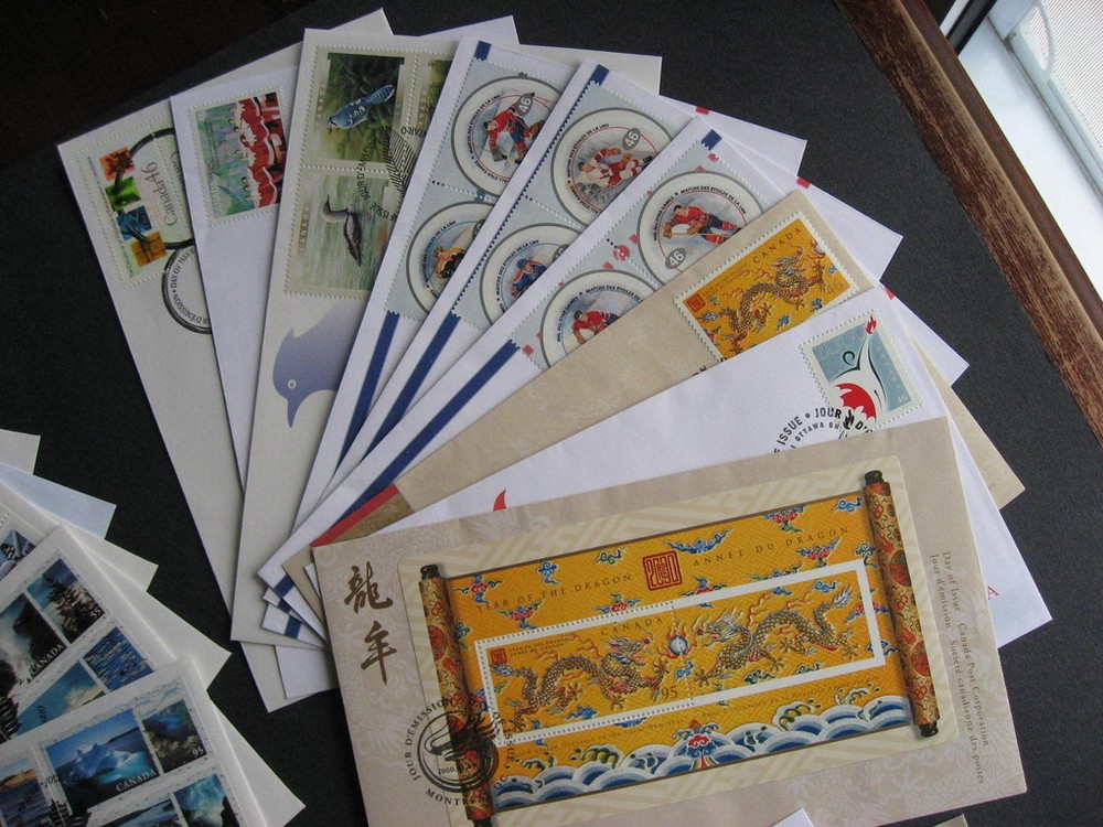 CANADA 30 diifferent FDCs from 2000 a nice group here! PLZ read description!