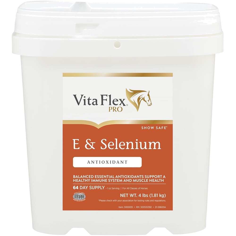 Optimal Nutrient Solution: 4lb Selenium & Vitamin E for Horses - 64-Day Dosage