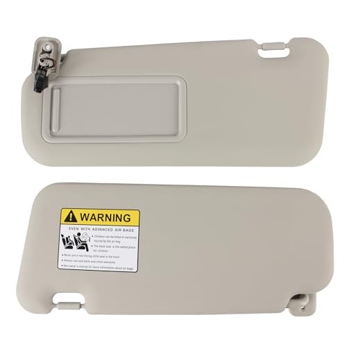 Left Driver Side Sun Visor for Mazda 3 2010-2013, BBM2 left driver with lights