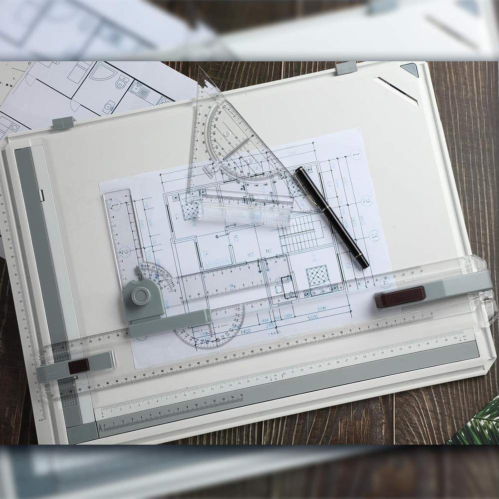 A4 Portable Drafting Table with Adjustable Angle - Multi-Function & Precision