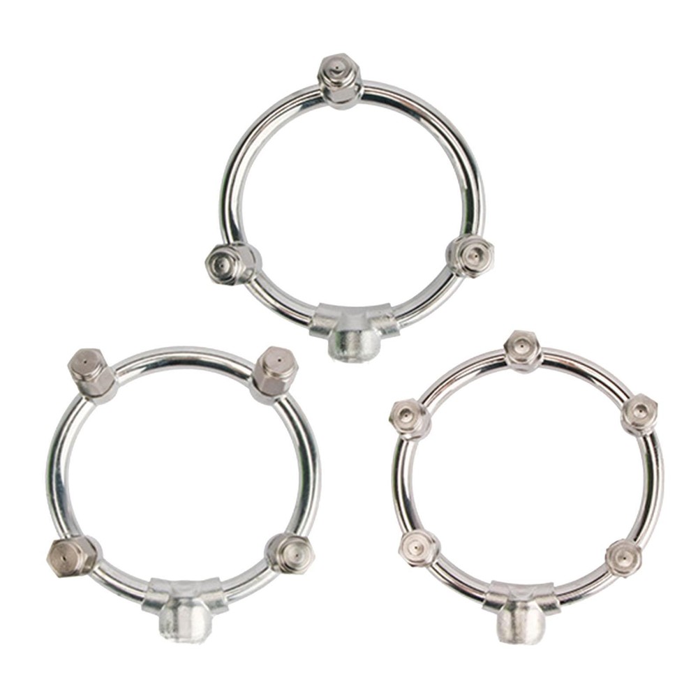 Multi Head Misting Nozzle Accessories Ring Shaped Atomizing Sprinkler Nozzle