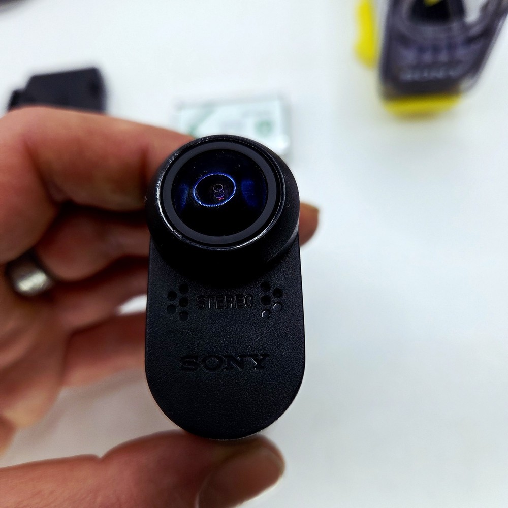 Sony HDR-AS15 Action Camera Steadyshot With Accessory Bundle + Spare Battery +SD