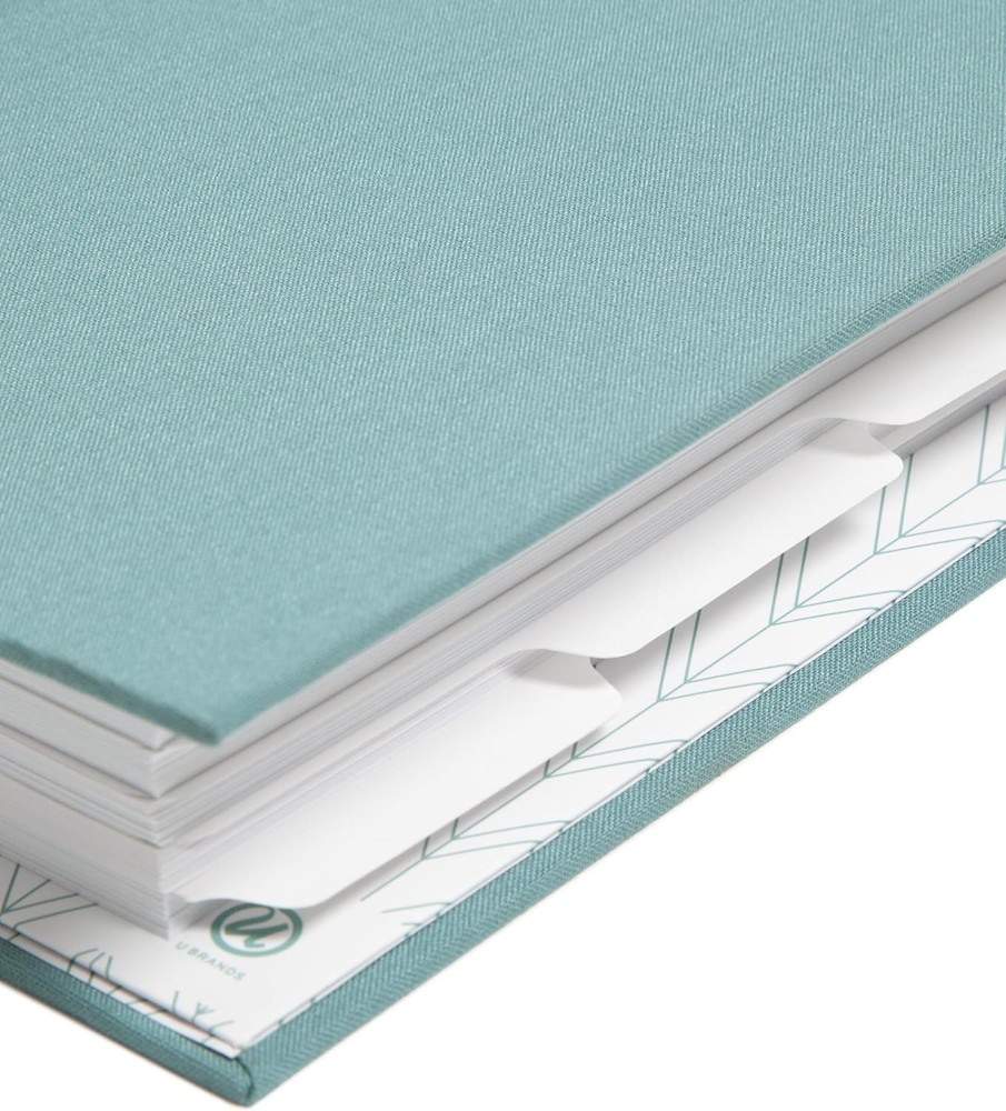 89415 Three-Ring Binder Index Divider 5-Tab White