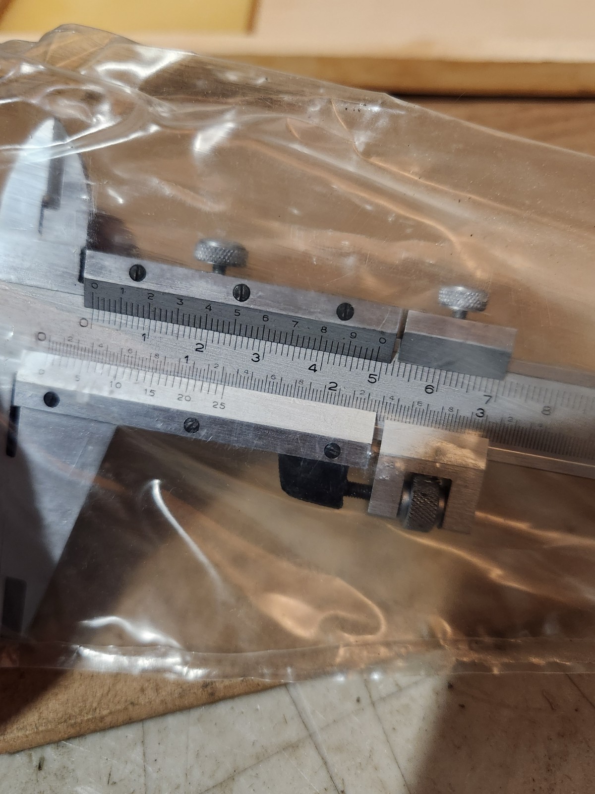 Stainless Hardened Caliper with 0-12"/300mm Measuring Range