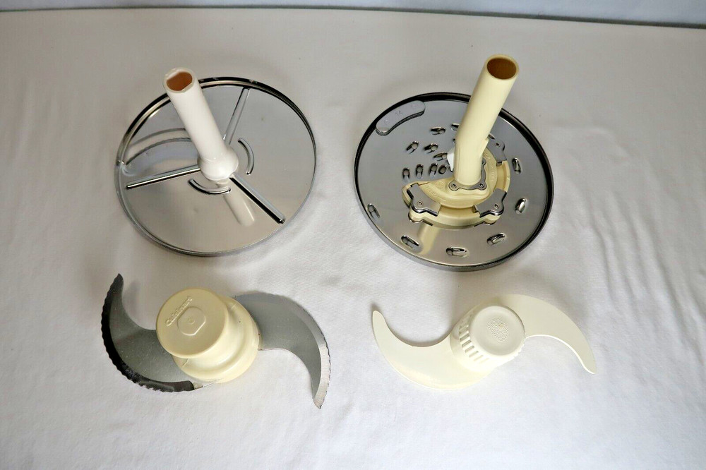 CUISINART Food Processor Replacement Discs Stem Dough Slicing Blades Sharp