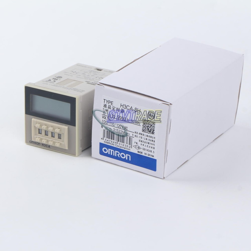 1PCS Omron Timer H3CA-8H 100/110/120VAC NEW