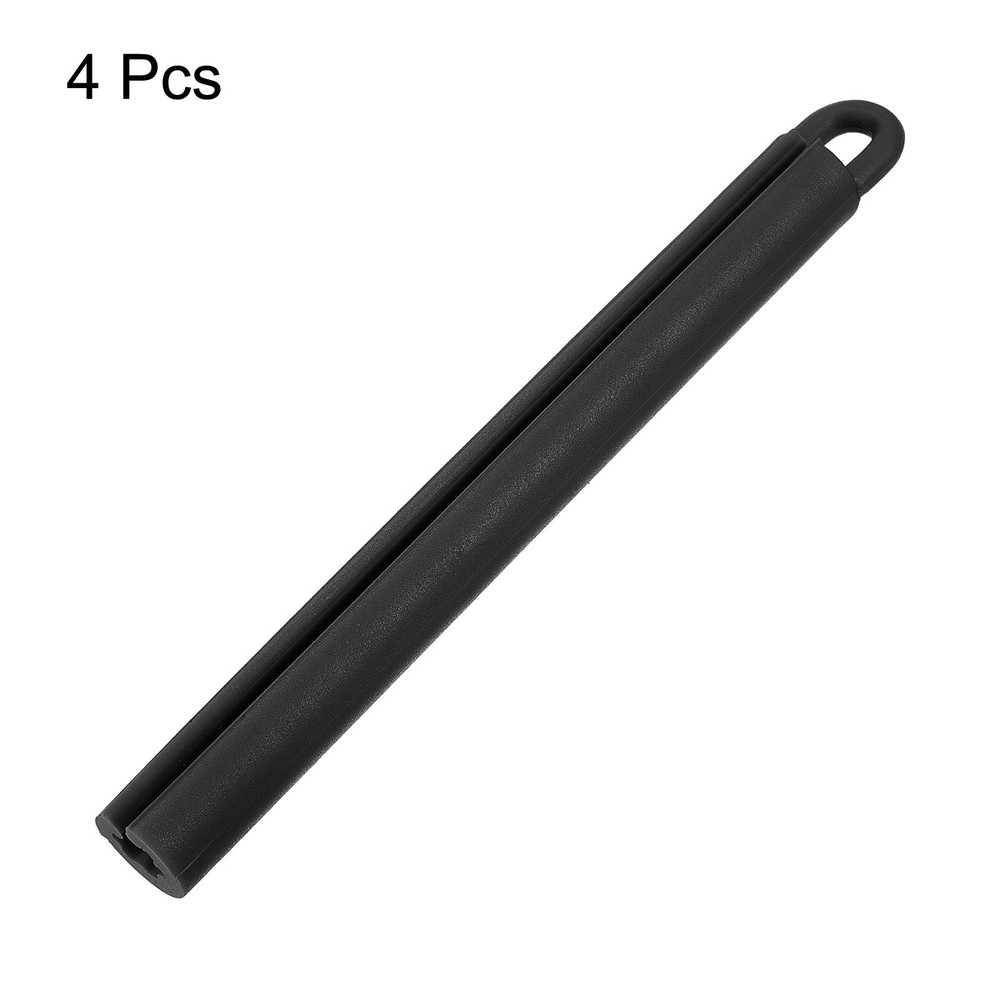 7.7" Billiard Stick Hook, 4pcs Snooker Billiard Tool Accessory, Black