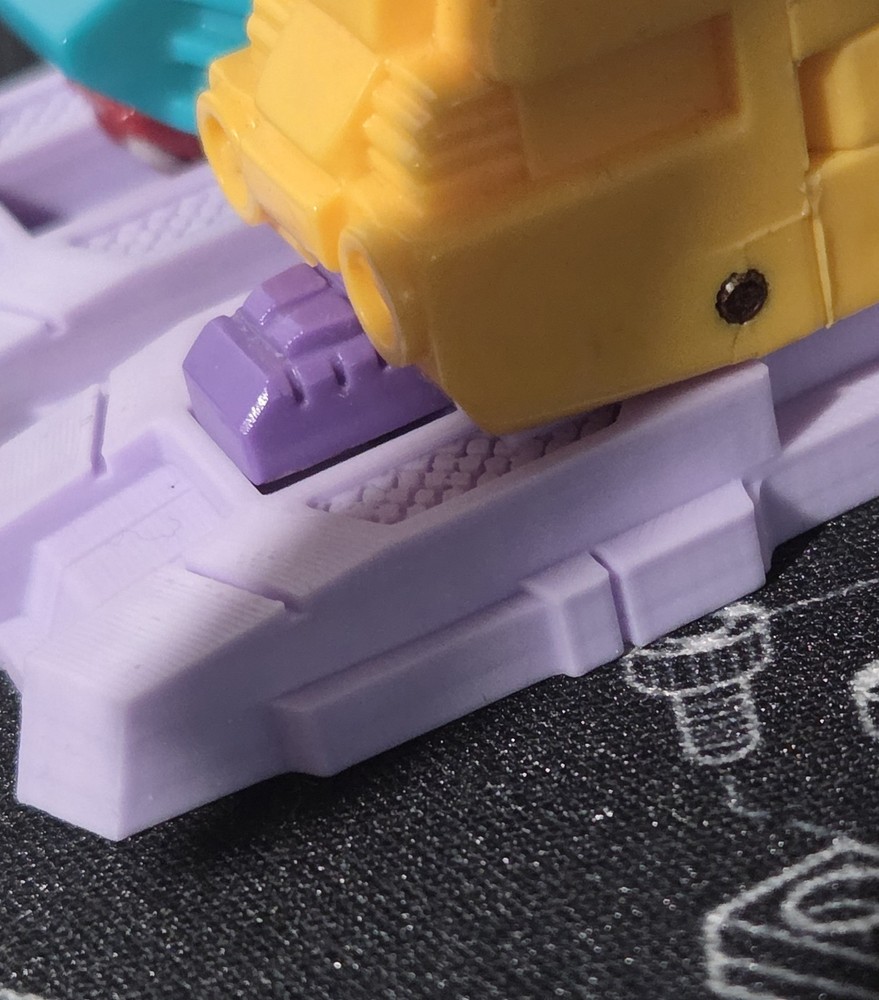 3D Printed Transformers G1 Monstructor Feet Set Of x2 Left & Right Pastel Purple