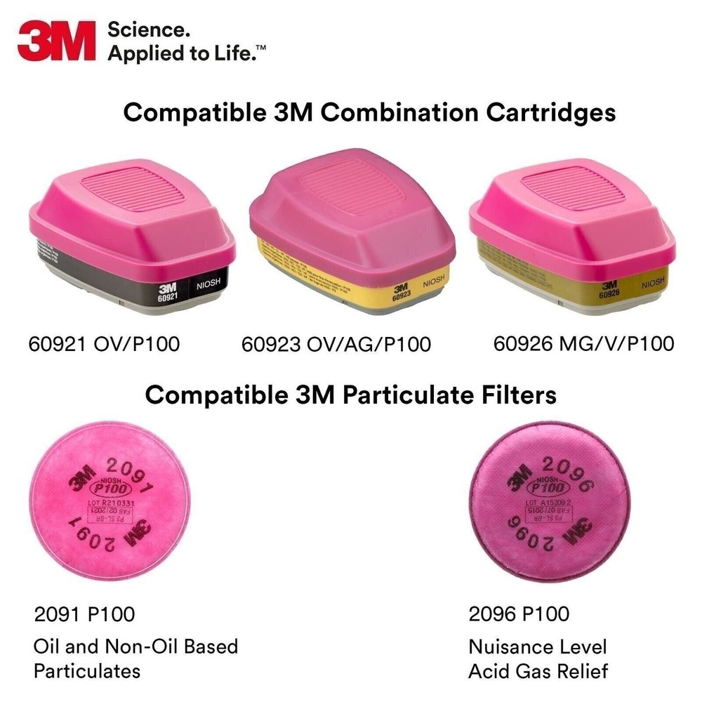 3M Full Facepiece Reusable Respirator