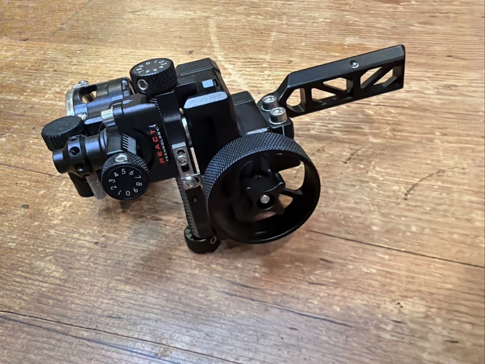 Trophy Ridge Digital React One Pin Sight Mathews Bridgelock Dovetail Left Hand
