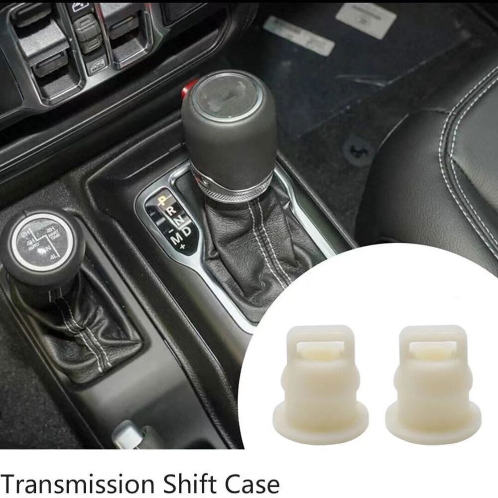 2X Shift Cable Bushing Transmission Transfer Case for Jeep Wrangler JK MK Models