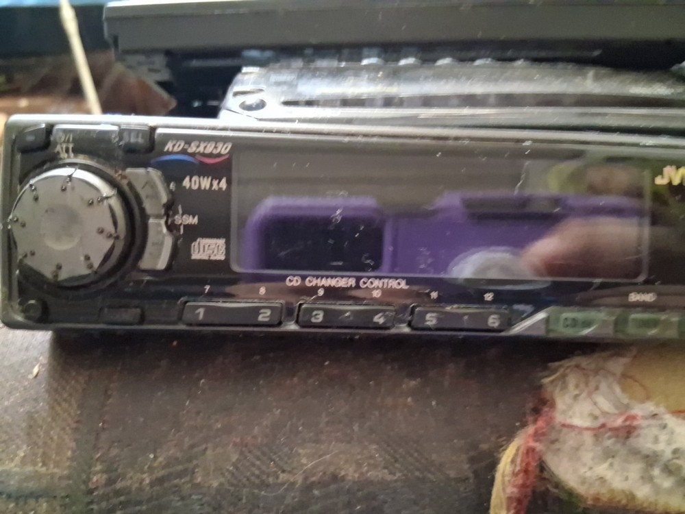 JVC KD SX930 Faceplate