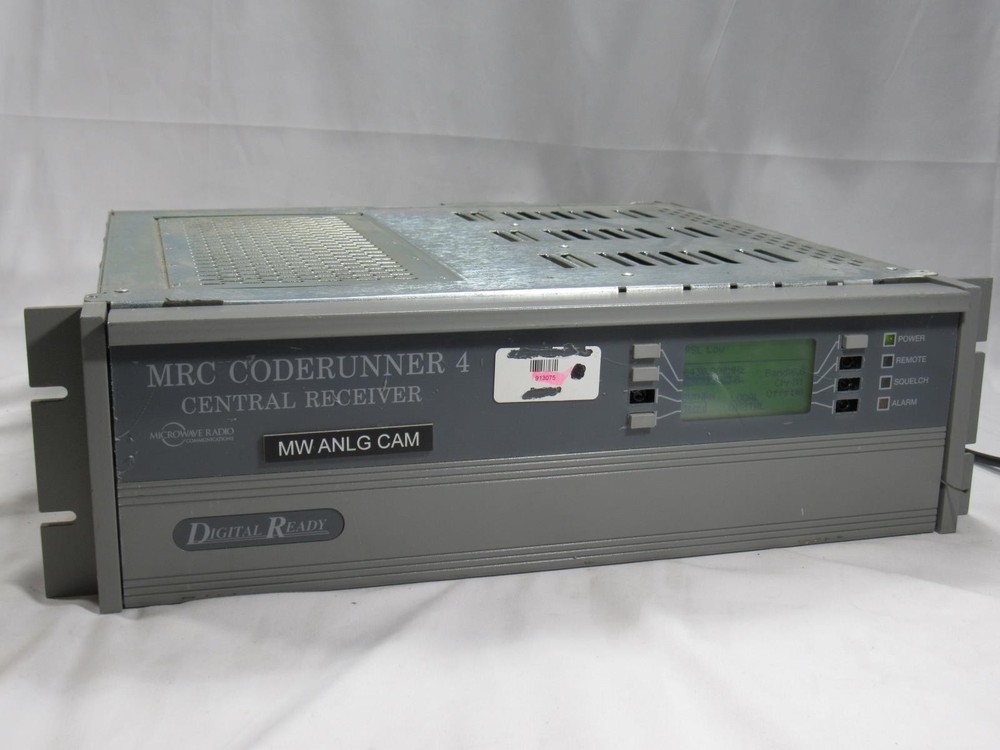 Microwave Radio Communications CodeRunner 4 Central Receiver Model 906837 MRC 2