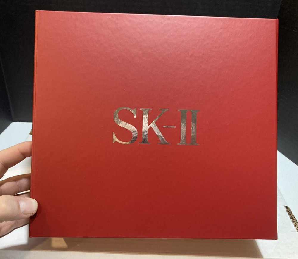 Authentic SK-II Large/Medium Red Empty Gift Box NEVER USED