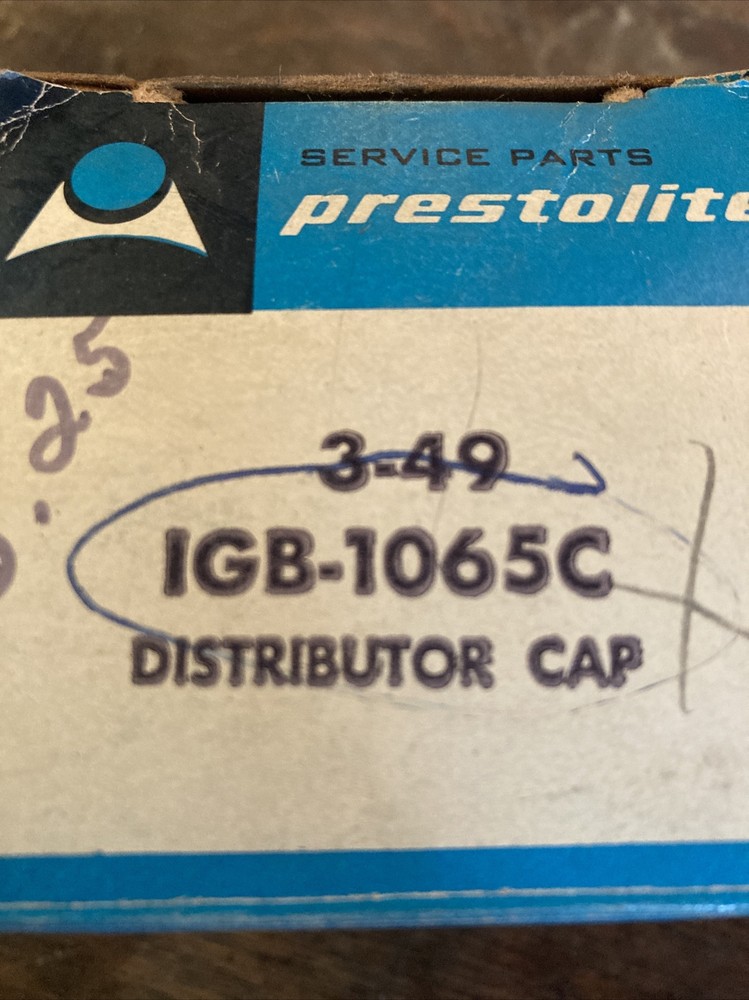 Prestolite Cap NOS  IGB-1065c