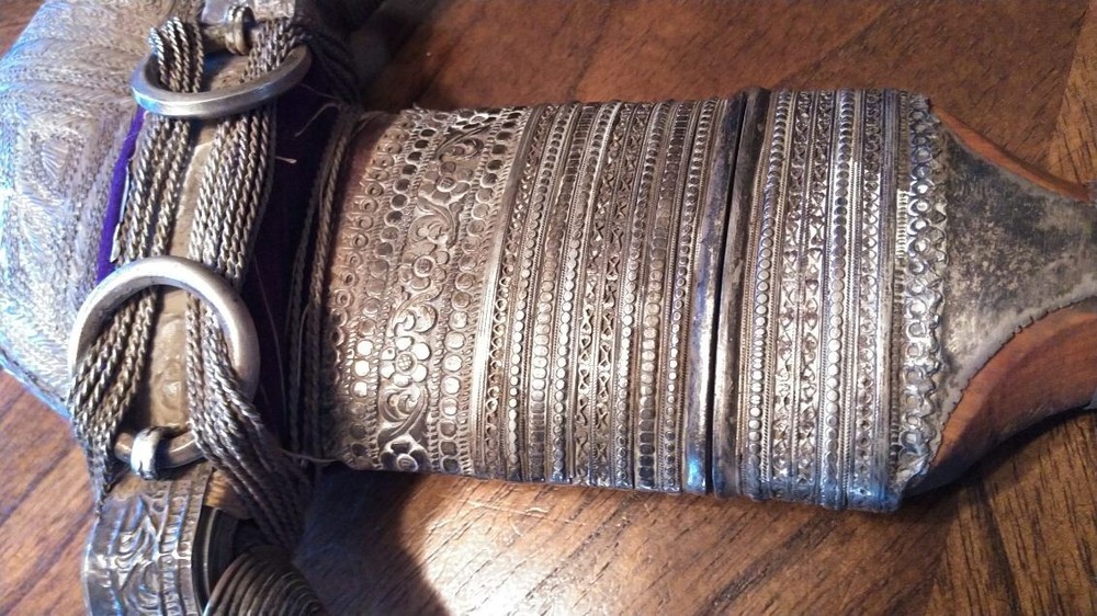 AUTHENTIC Yemeni Omani Khanjar Silver Dagger
