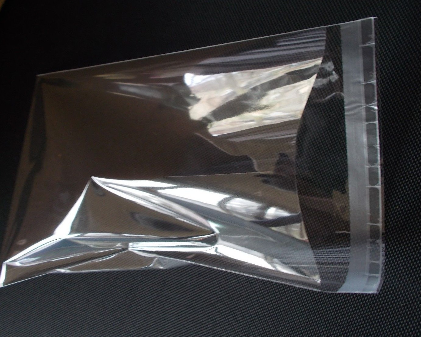 200 Plastic Self Adhesive Seal Clear Gift Jewelry Beads Packing Bags Packaging