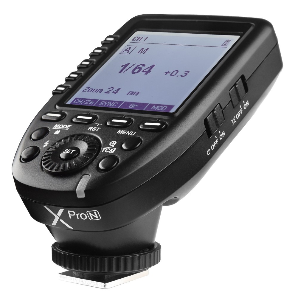 Godox XPro-N XproN 2.4G Wireless TTL Flash Transmitter Trigger For Nikon Camera