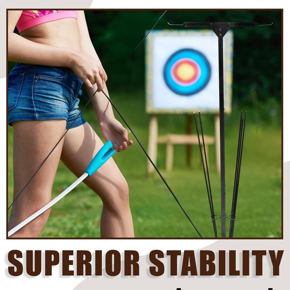 Archery Stand Crossbow and Compound Bow Stand Reliable Stable Lightweight Dur...