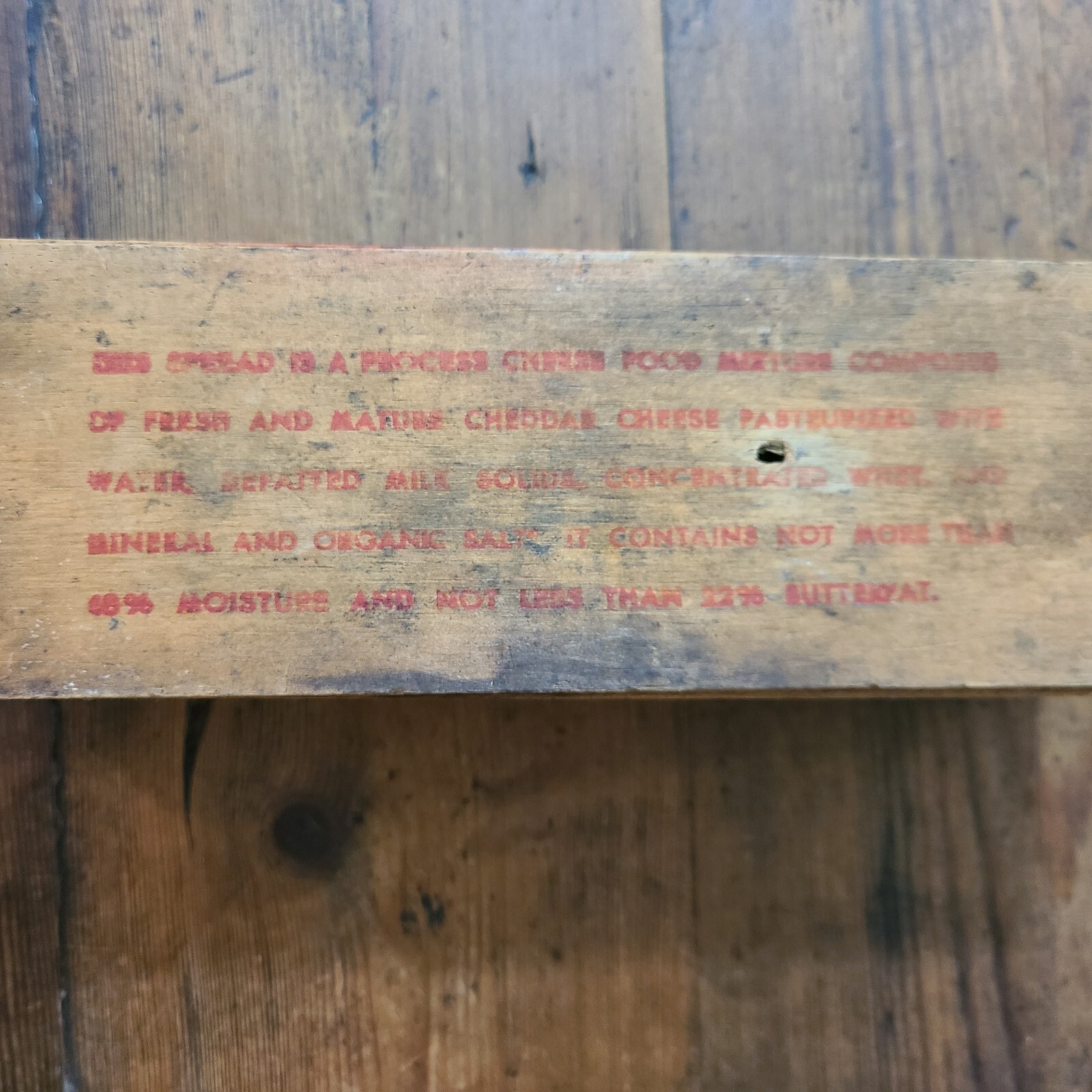 Vintage Cheese Box Wood Windsor Club Pasteurized Cheese Food 2 Lb's Greenbay