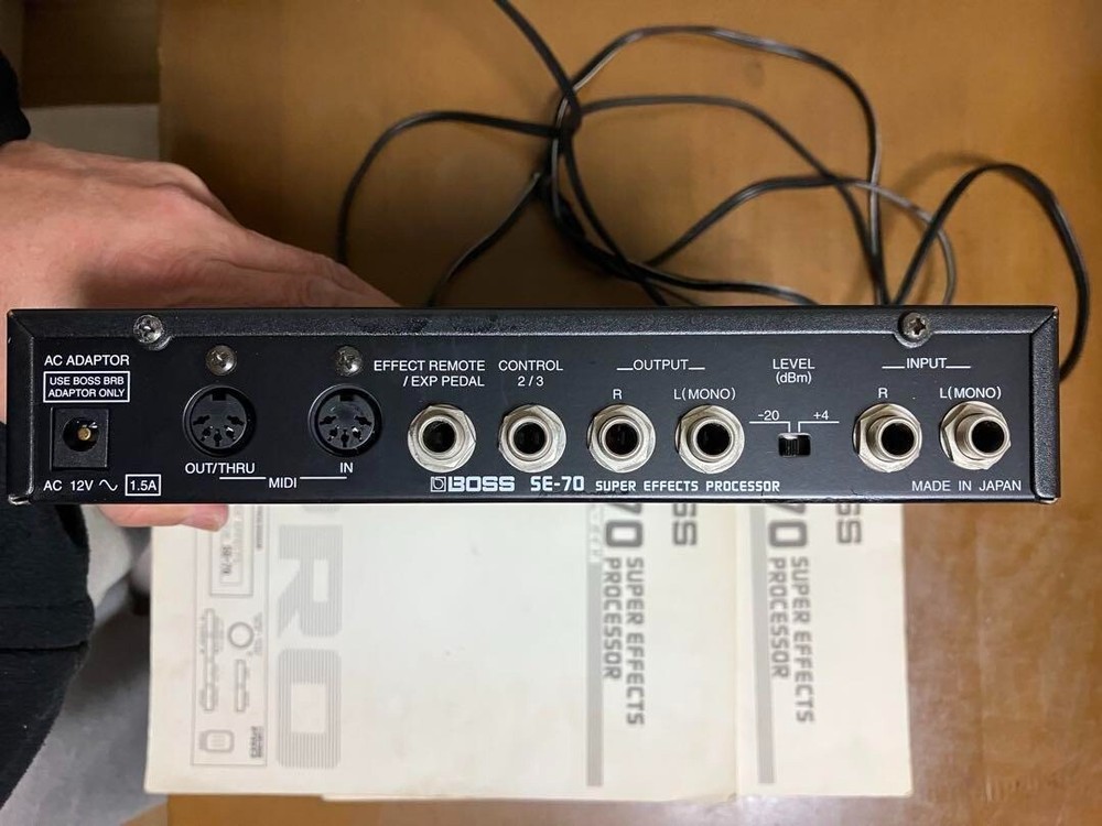 Boss SE-70 Super Effects Processor Pro spec Multi Effector Musical Instruments