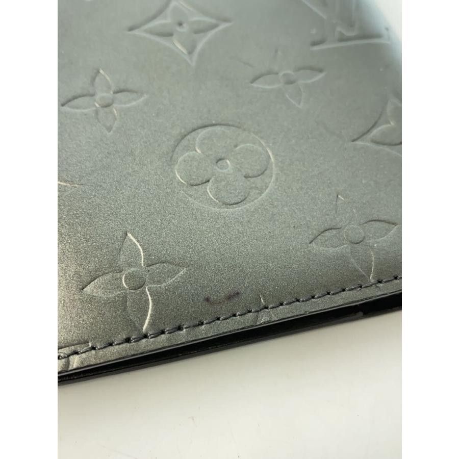 Used LOUIS VUITTON◆Notebook cover/--/GRY/allover pattern/men's