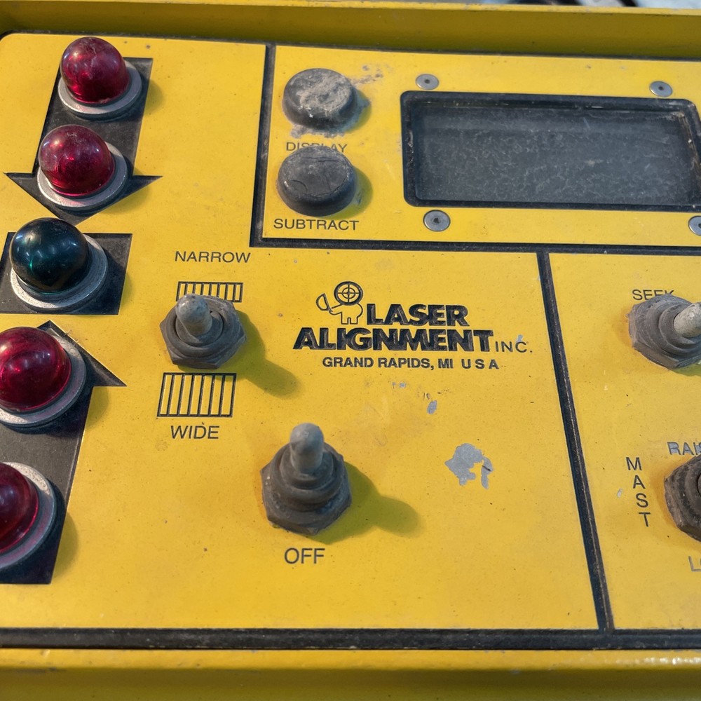 Laser alignment master panel
