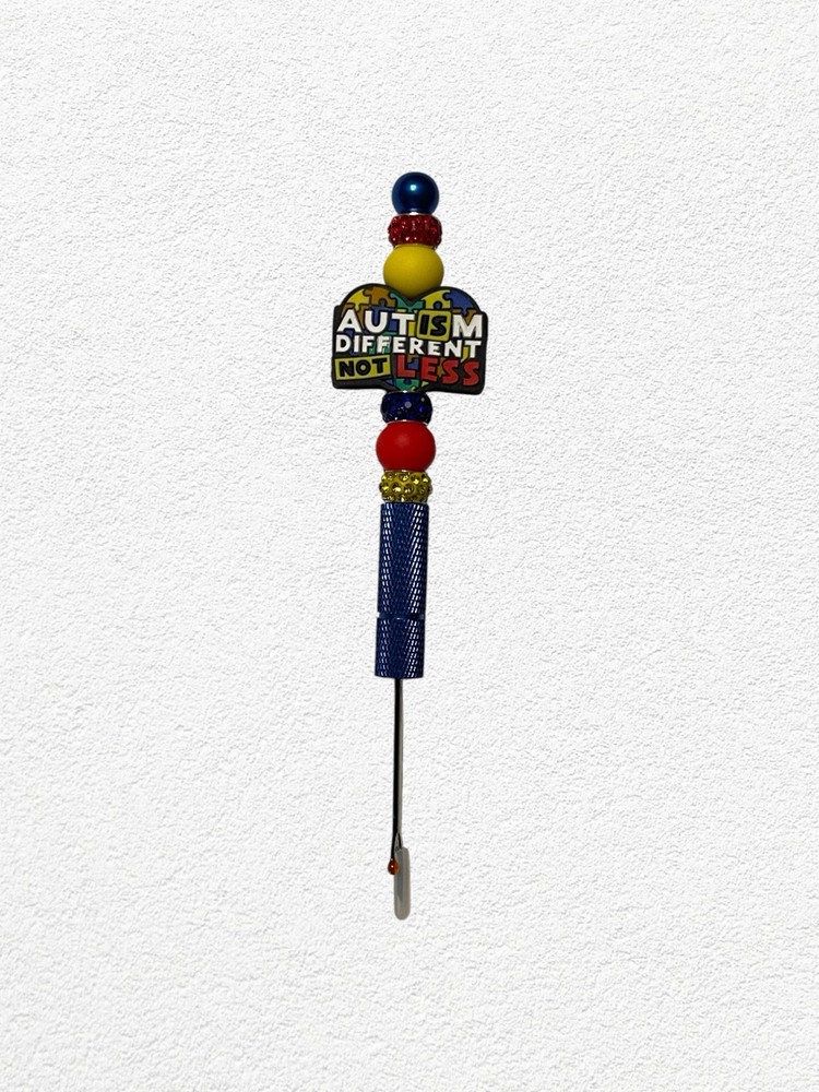 Autism Silicone Beaded Blue Seam Ripper