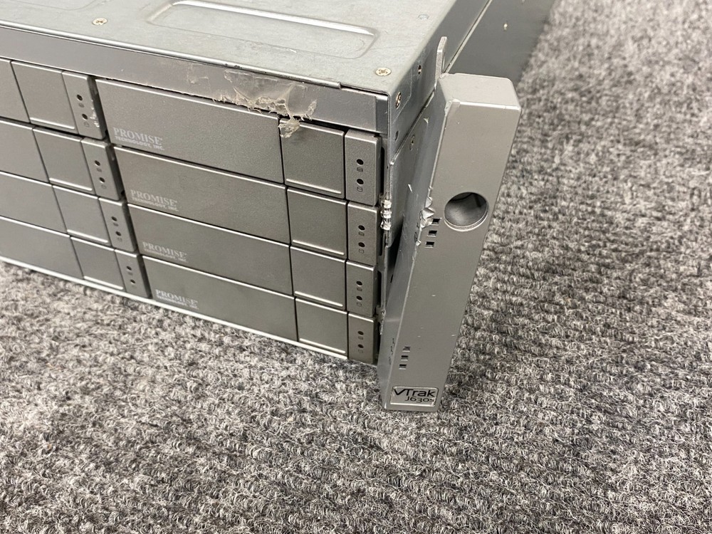 Promise VTrak J630S 3U 16-Bay Storage Array No Drives/Controller Modules (As Is)
