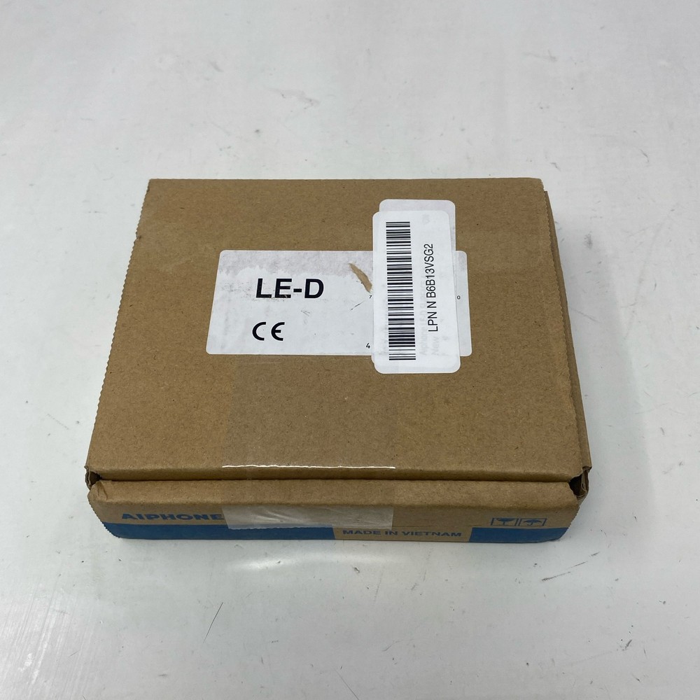 Aiphone LE-D Surface Audio Door Station, White, Surface Mount