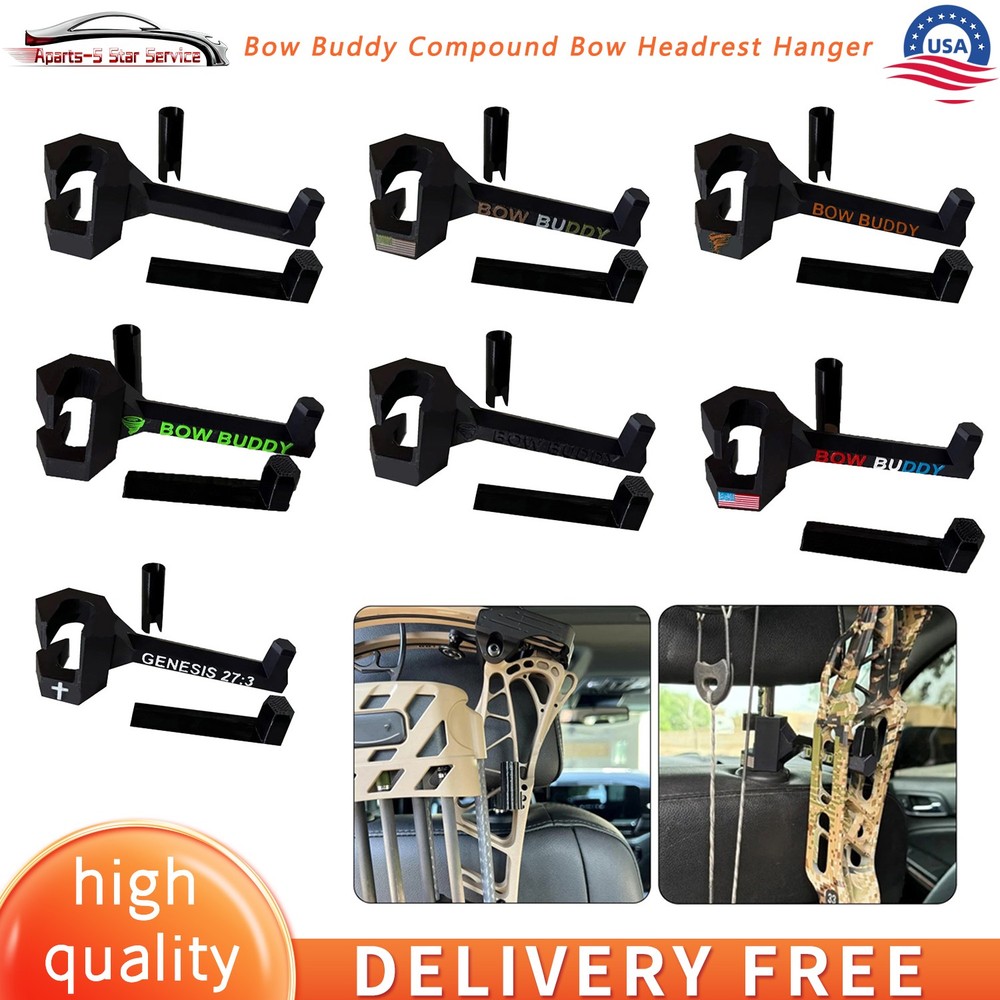Compound Bow Headrest Hanger