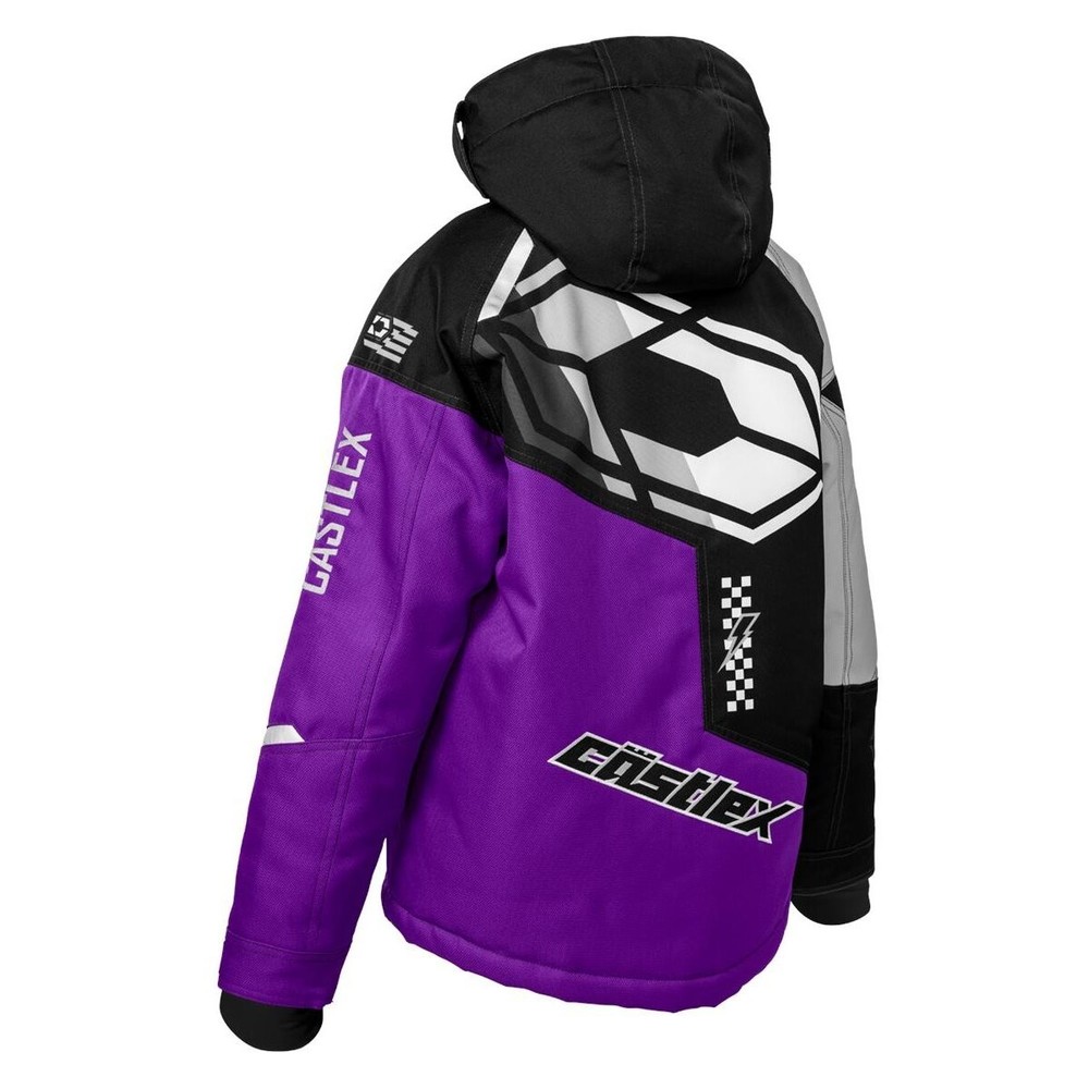 CASTLE X WOMENS CODE G5 WINTER JACKET PURPLE MEDIUM 71-4694