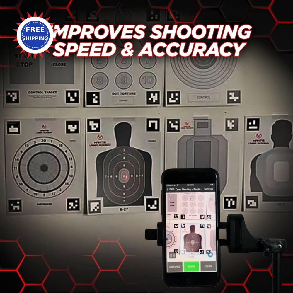 Portable 9mm Laser Training Kit Mantis Academy for Target Practice Fire System