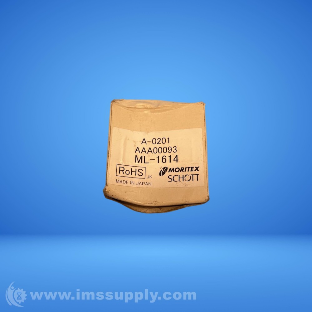 MORITEX ML-1614 C Mount Lens FNOB