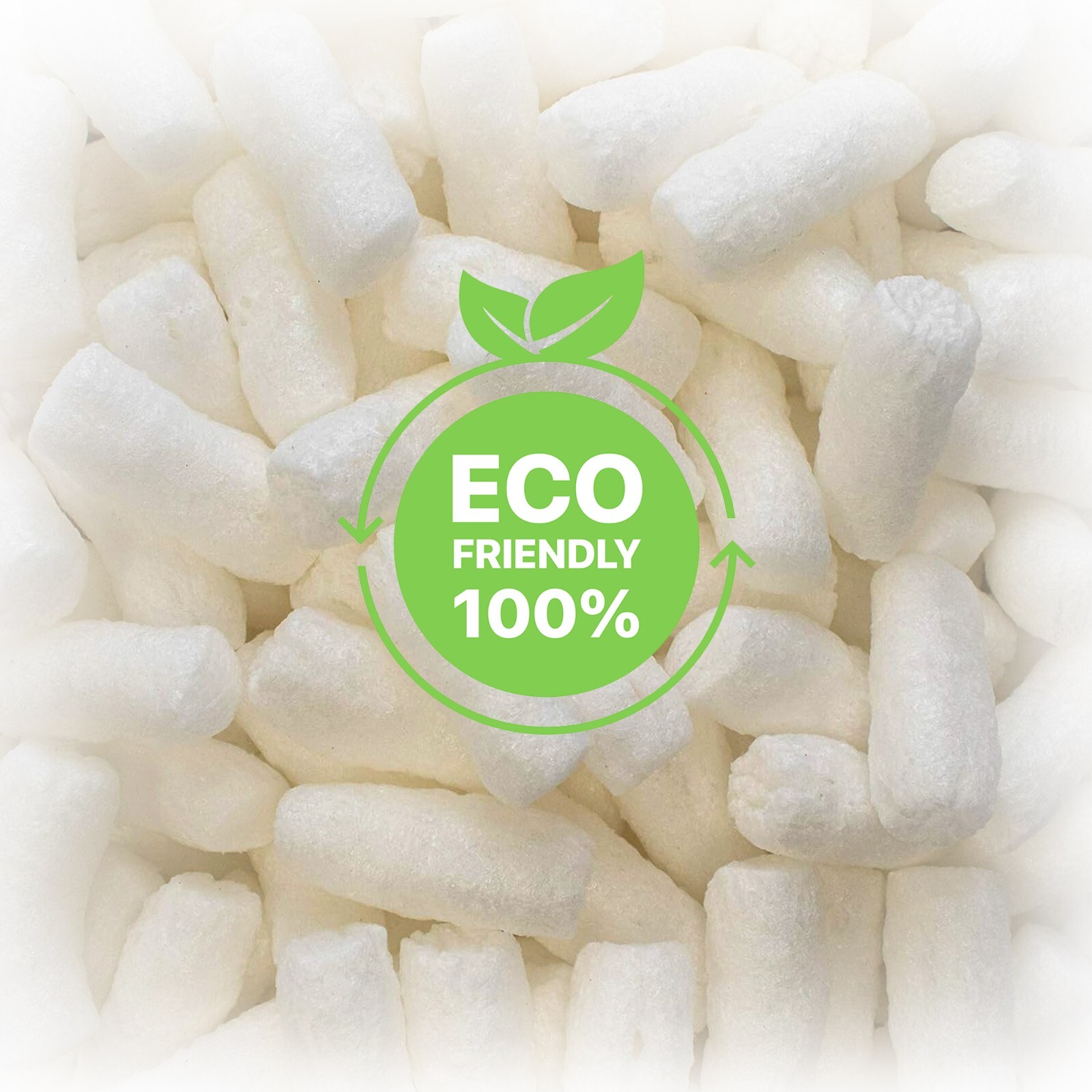 Yens Biodegradable Packing Peanuts for Moving, Packaging-60gallon 8 cu ft
