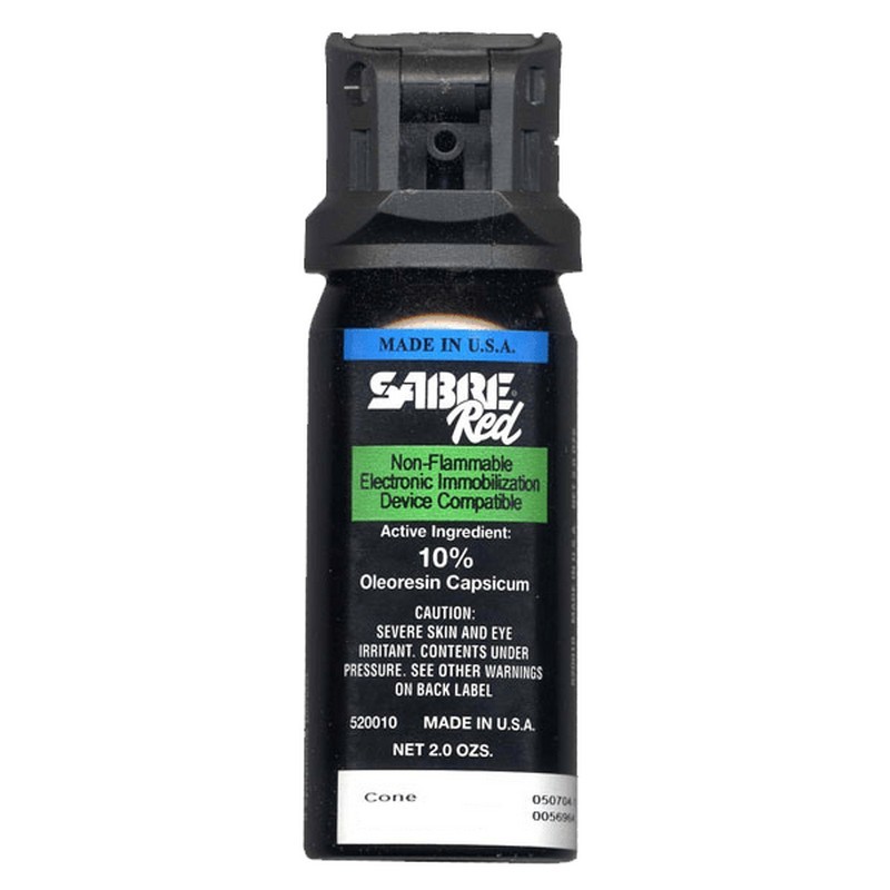 Sabre Red 560010-C 5.0 Cone Delivery (MK-3) Pepper Spray, 0.67% MC, 2.0 Ounces