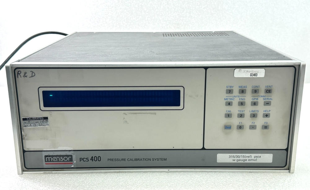 MENSOR PCS 400 PRESSURE BALIBRATION SYSTEM HIGH ACCURACY SYSTEM FREE SHIPPING 🚚