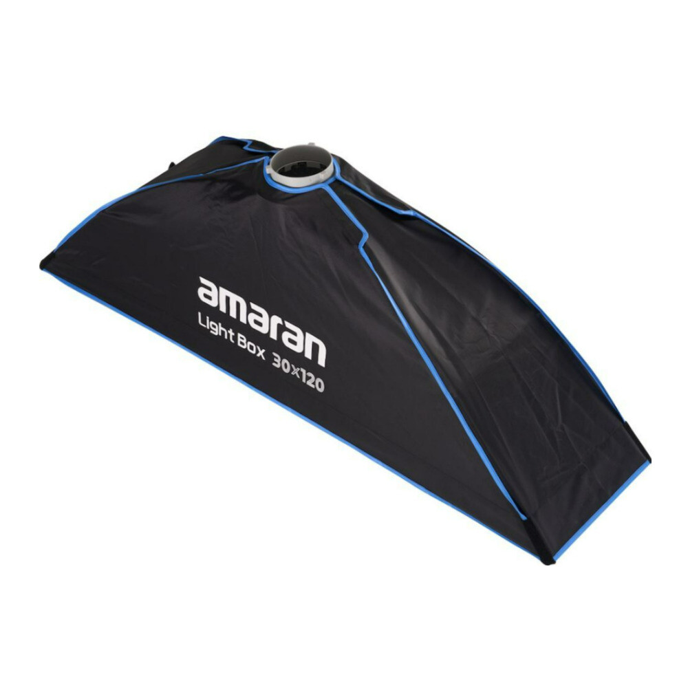 amaran Light Box 30x120 One Snap Setup Narrow Rectangular Bowens Mount Softbox