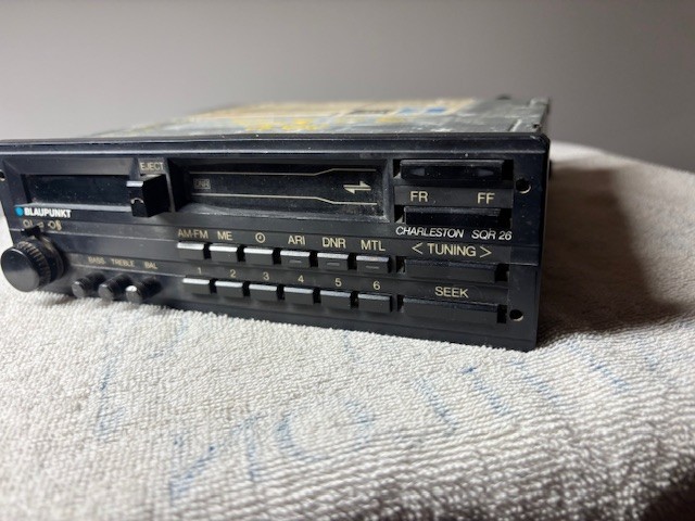 1985-91 Porsche 911, 944, 928 Blaupunkt Charleston SQR 26 SQR26 Cassette Stereo